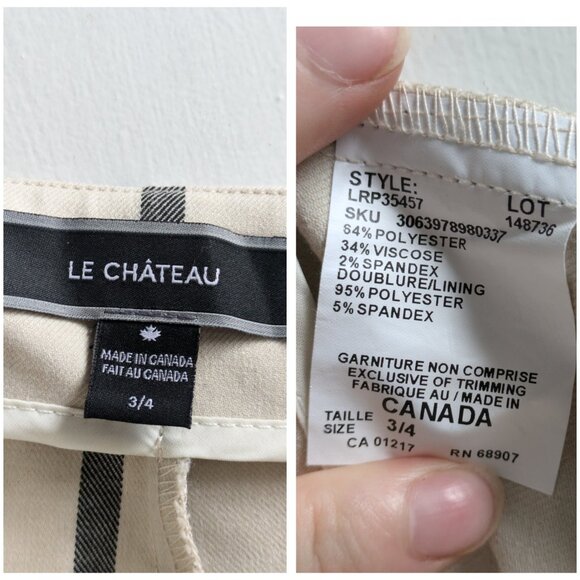 Le Chateau plaid pants - Picture 5 of 5